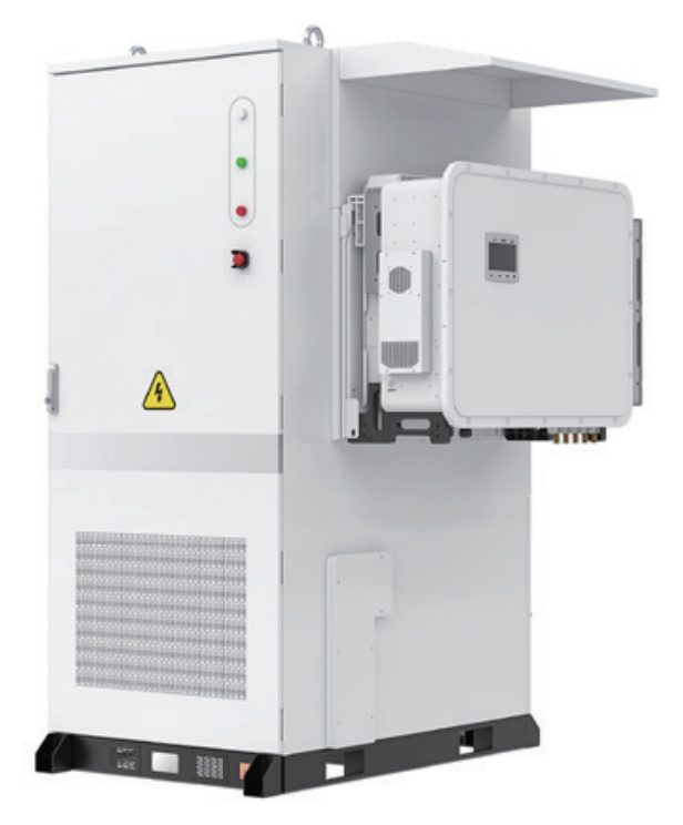 SiRay C&I Energy Storage Cabinets GLC-261 - 261 kWh / 125 kW, LFP 314Ah - front view