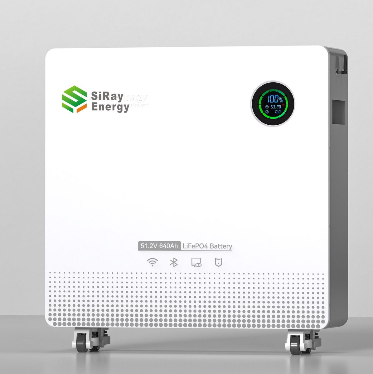SiRay Home Battery Storage SNE-ES F32 - 32.8 kWh, 51.2 V - front view