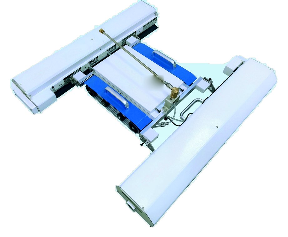 SiRay PV Cleaning Robots SR202 - 1500 m²/h, Twin Brush - front view