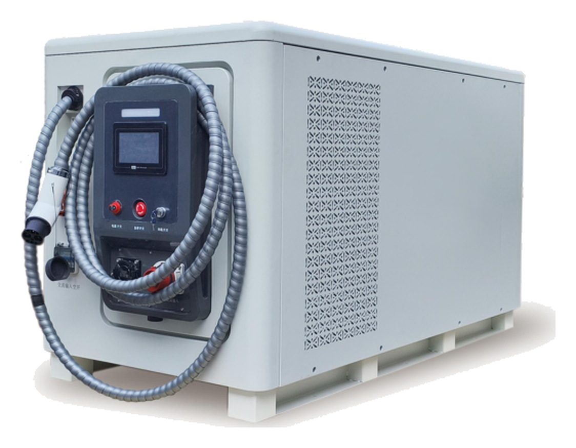 SiRay Mobile EV Chargers X10090 - 100 kWh, 90 kW - front view